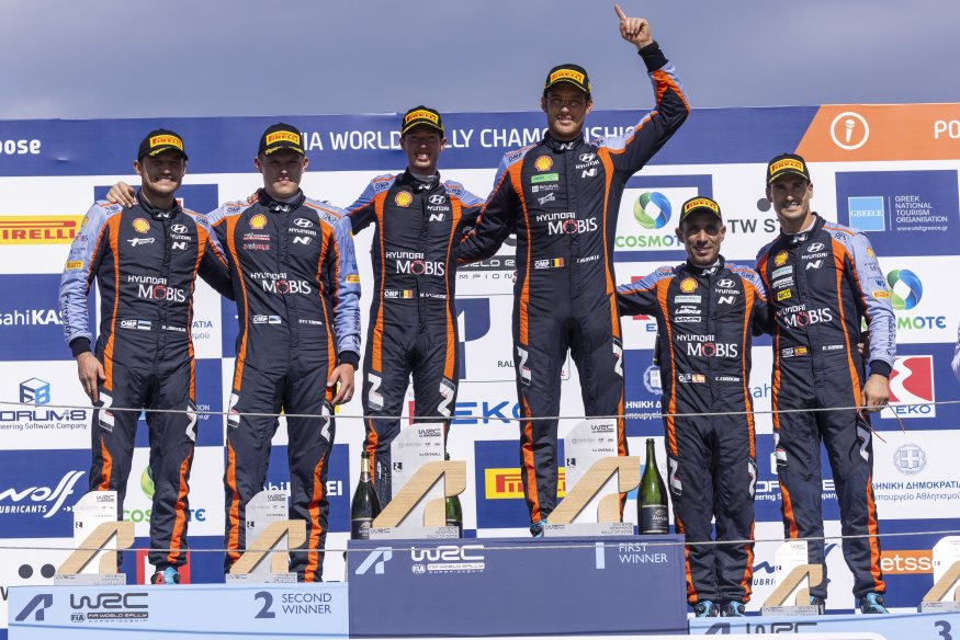 사진1) 현대차 월드랠리팀, WRC 그리스 랠리 석권 쾌거.jpg