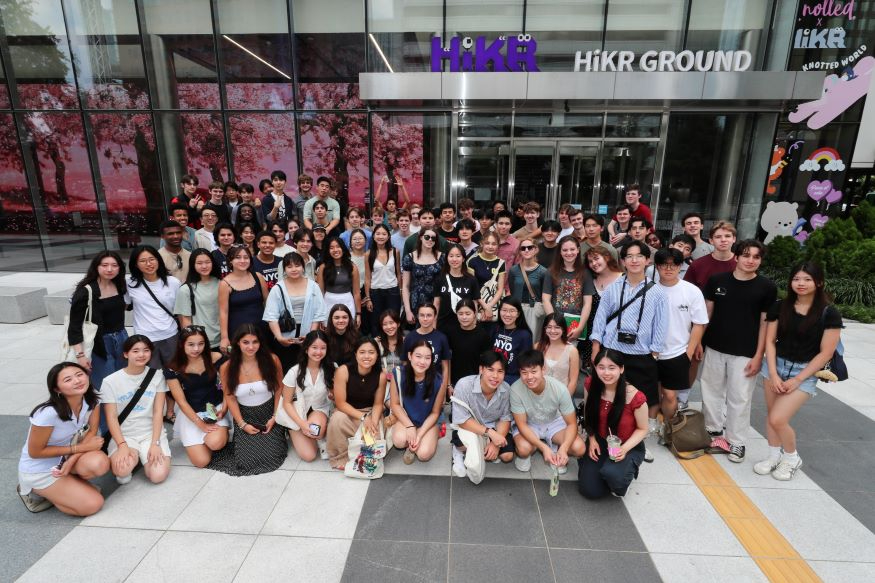 [한국관광공사] 하이커그라운드를 방문한 NYO-USA 단원들.JPG